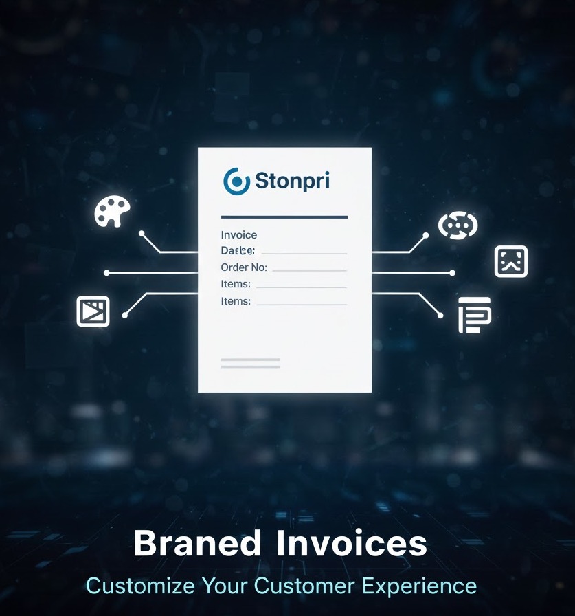 spocket branded invoices feature